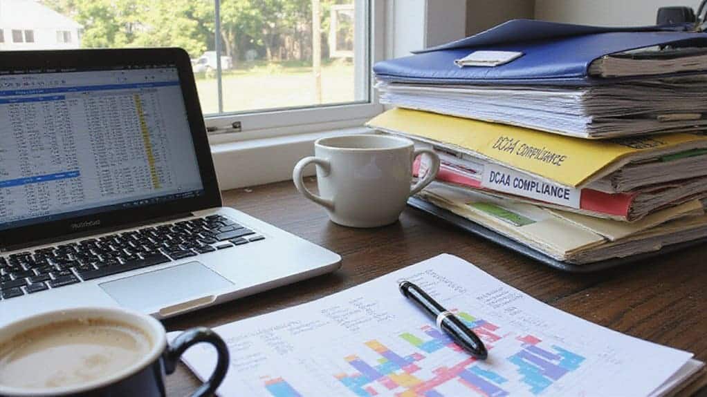 dcaa payroll tax compliance standards